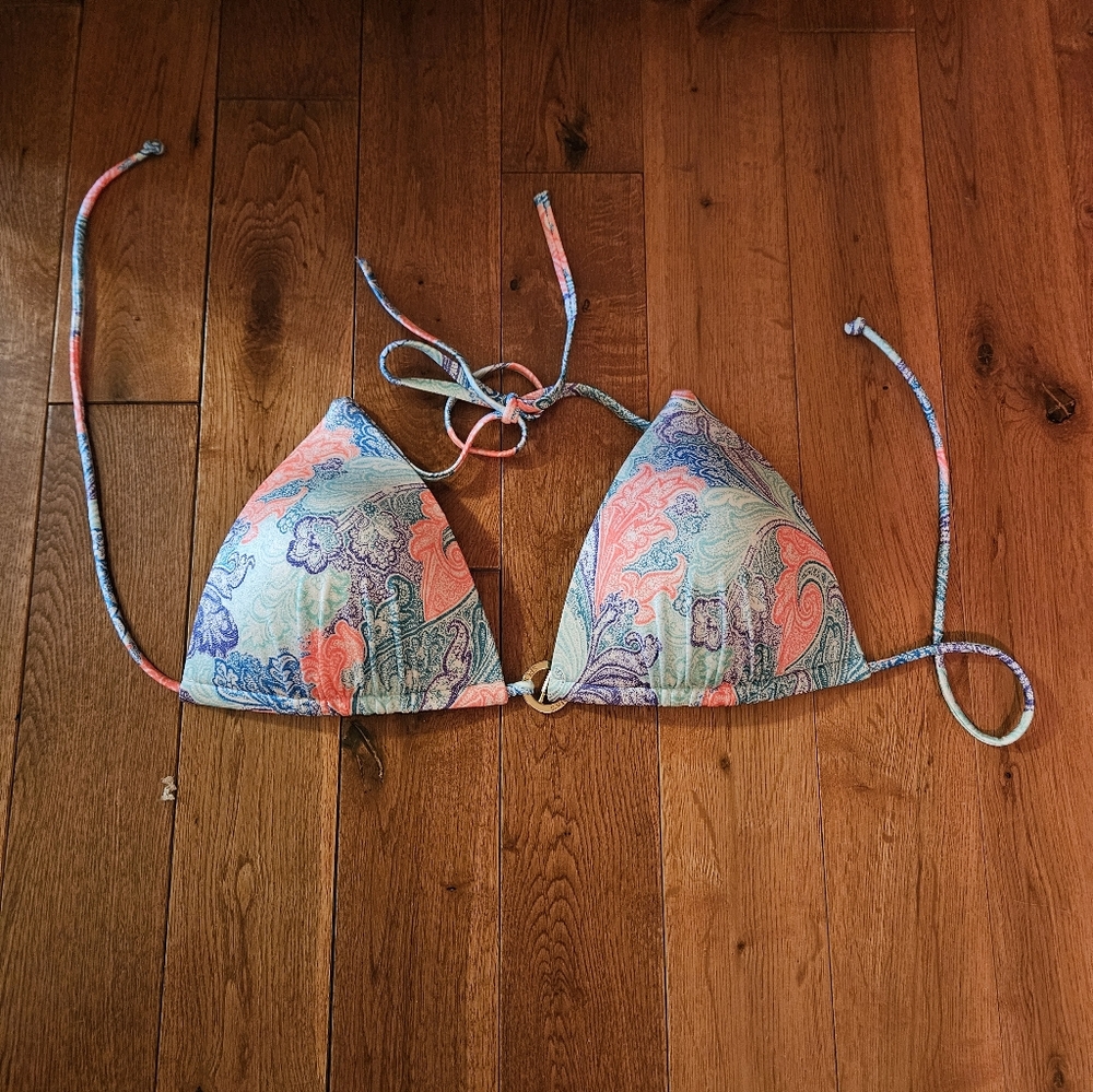 Victoria Secret Paisley Bikini Top